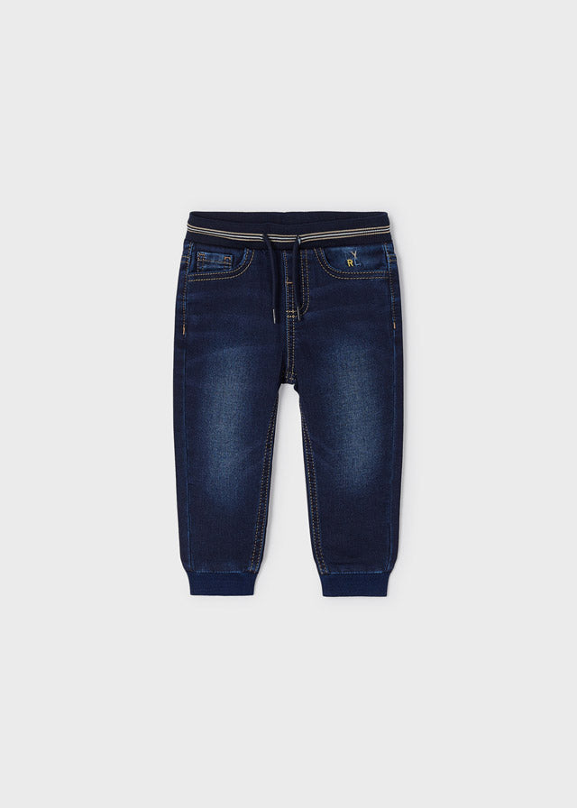 Pantalón jogger soft denim