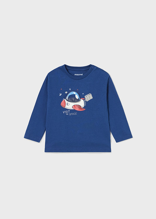 Camiseta m/l play "space"