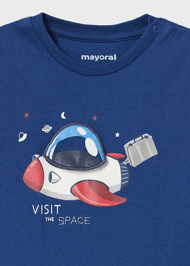 Camiseta m/l play "space"