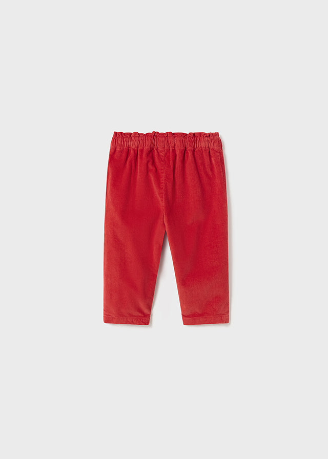 Pantalón largo rojo