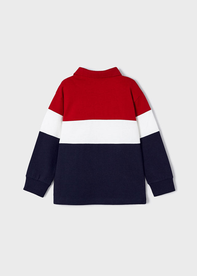 Polo m/l color block