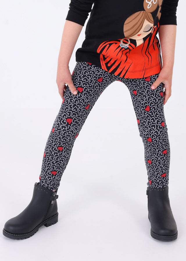 Leggings corazones