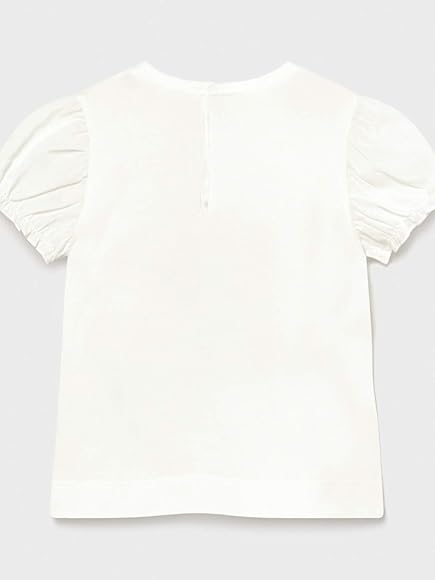 Camiseta M/C ninas apliques