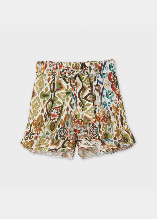 Falda Short estampado