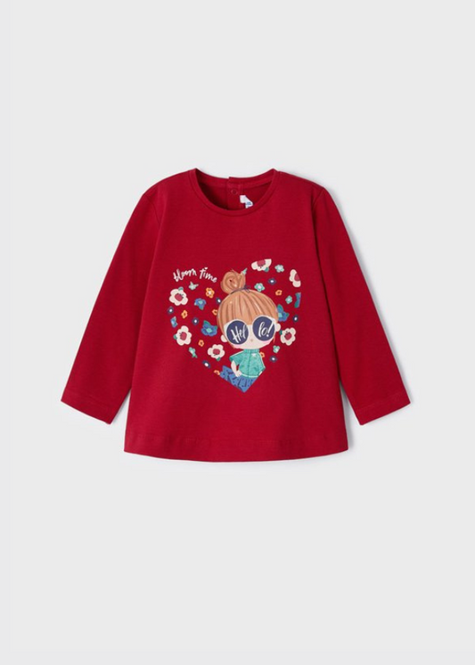 Camiseta m/l niña