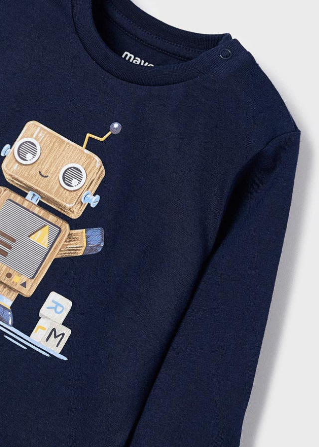 Camiseta M/L robot